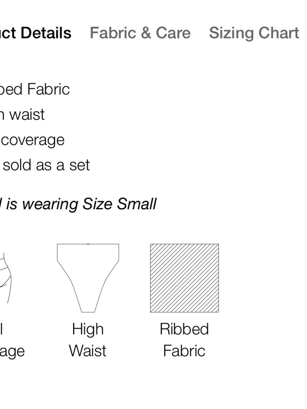 Beach Riot Red Ribbed High Waist Bikini Bottom - Picture 10 of 10